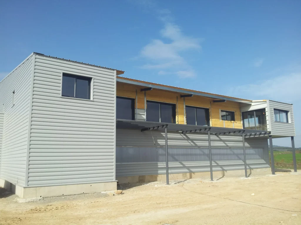 Maisons terminées : réalisation de Gamso Menuiserie