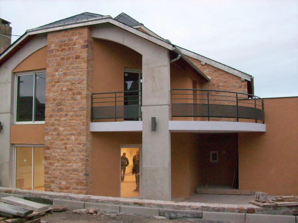 Maisons terminées : réalisation de Gamso Menuiserie