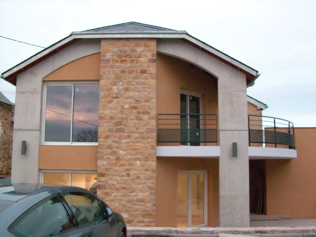 Maisons terminées : réalisation de Gamso Menuiserie