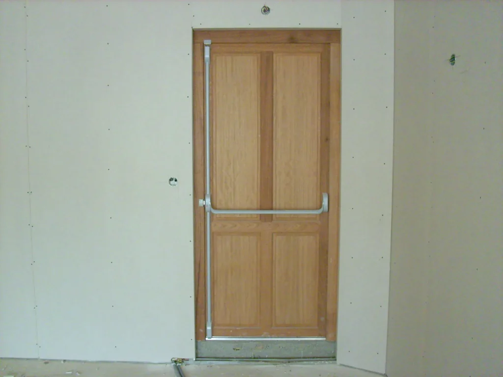 Porte d'entrée : réalisation de Gamso Menuiserie