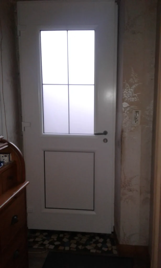 Porte d'entrée : réalisation de Gamso Menuiserie