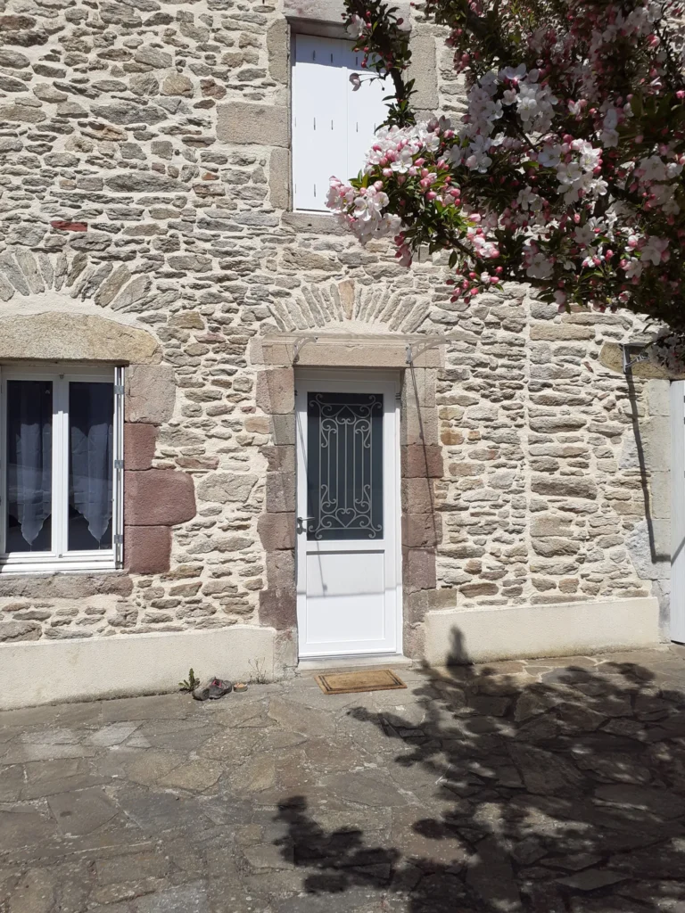 Porte d'entrée : réalisation de Gamso Menuiserie