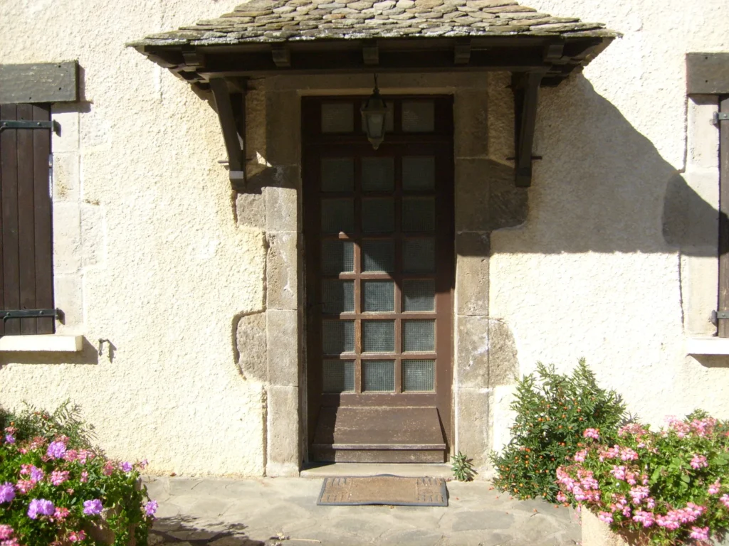 Porte d'entrée : réalisation de Gamso Menuiserie