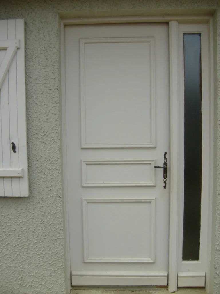 Porte d'entrée : réalisation de Gamso Menuiserie
