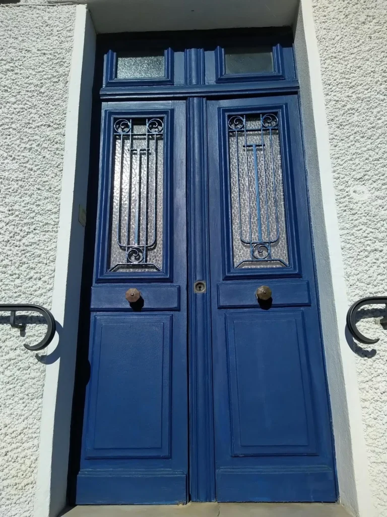 Porte d'entrée : réalisation de Gamso Menuiserie