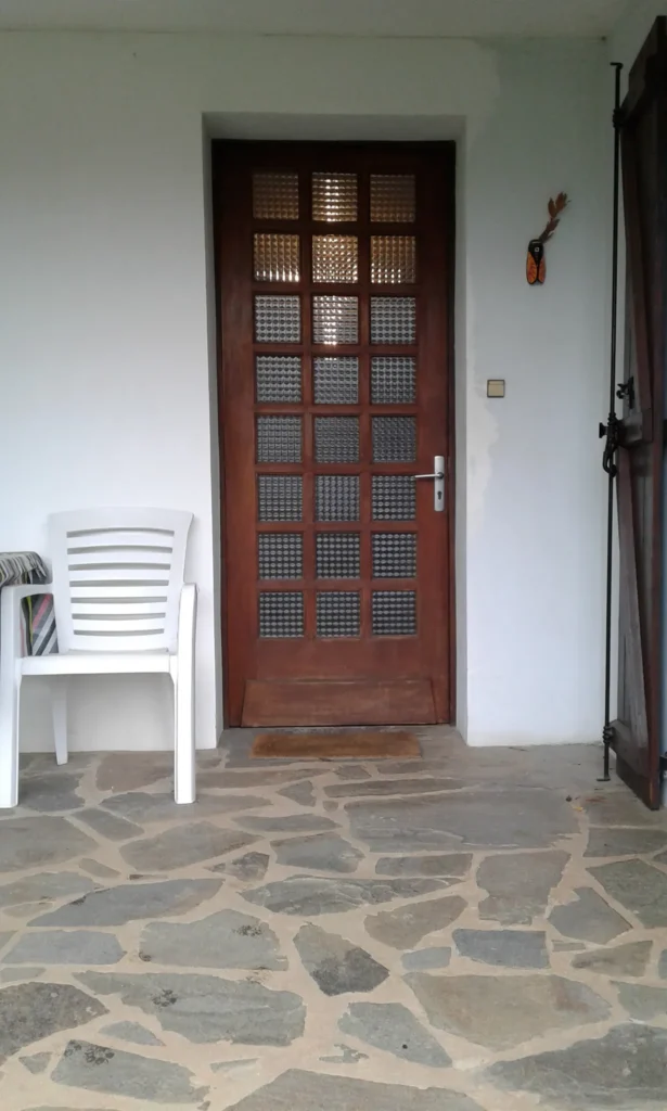 Porte d'entrée : réalisation de Gamso Menuiserie