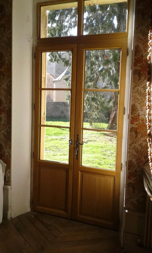 Porte d'entrée : réalisation de Gamso Menuiserie