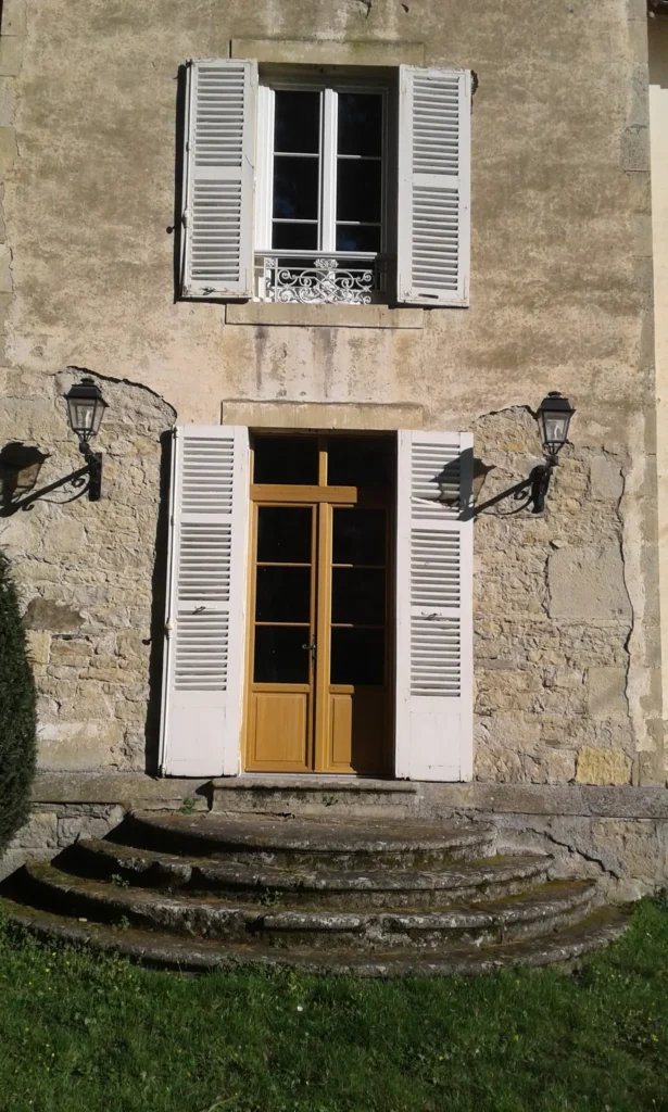 Porte d'entrée : réalisation de Gamso Menuiserie