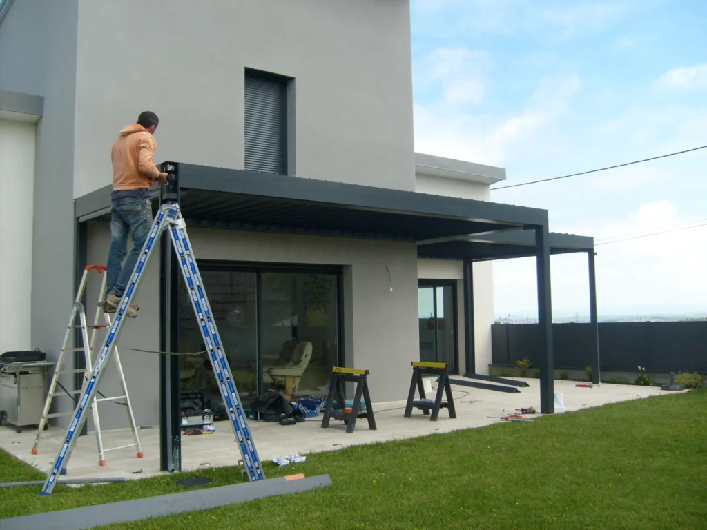 Stores & Pergolas : réalisation de Gamso Menuiserie