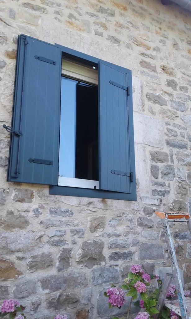 Volets : réalisation de Gamso Menuiserie