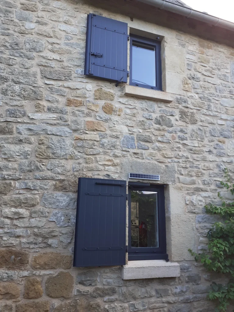 Volets : réalisation de Gamso Menuiserie